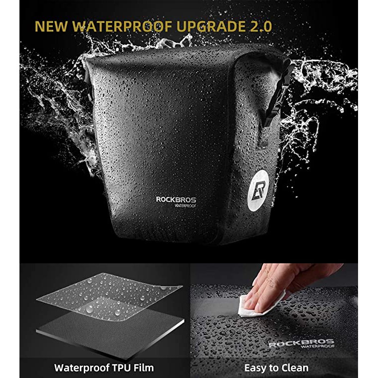 Rockbros 1 Túi Đựng Đồ Gắn Xe Đạp Tiện Lợi