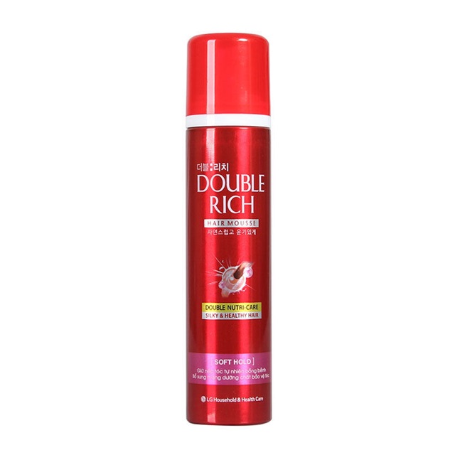 Mousse tạo kiểu tóc Double Rich 150ml