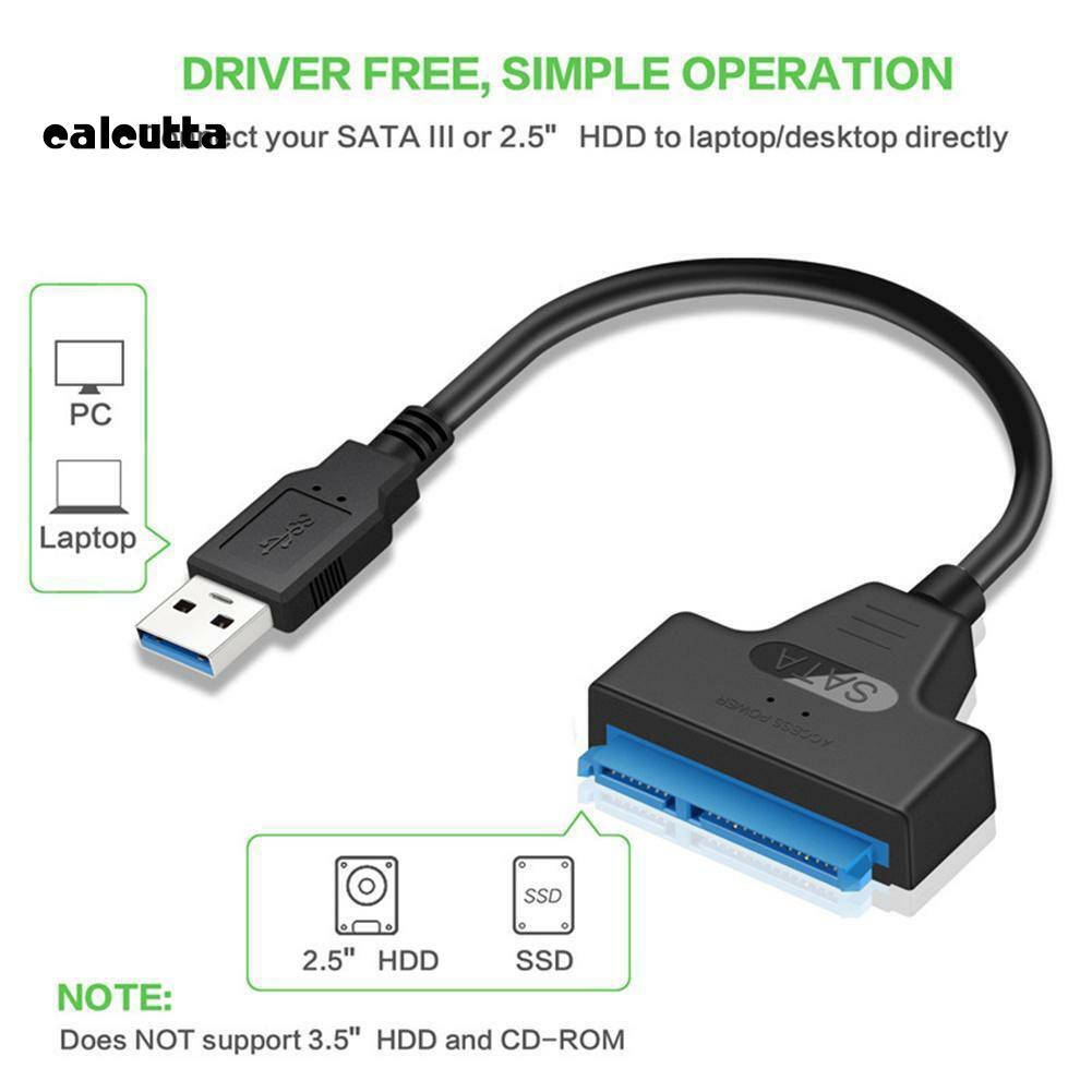 Cáp chuyển đổi ổ cứng SSD USB 3.0 sang 22Pin SATA 2.5inch