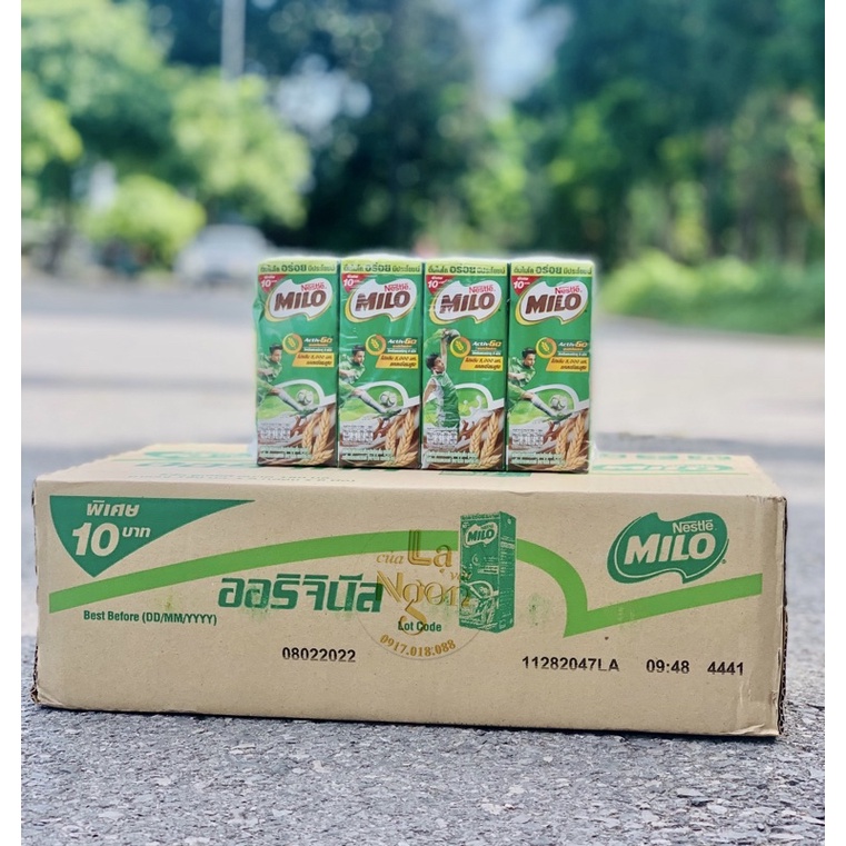 (date 07.24) Milo nước Thái 170ml x 48hộp
