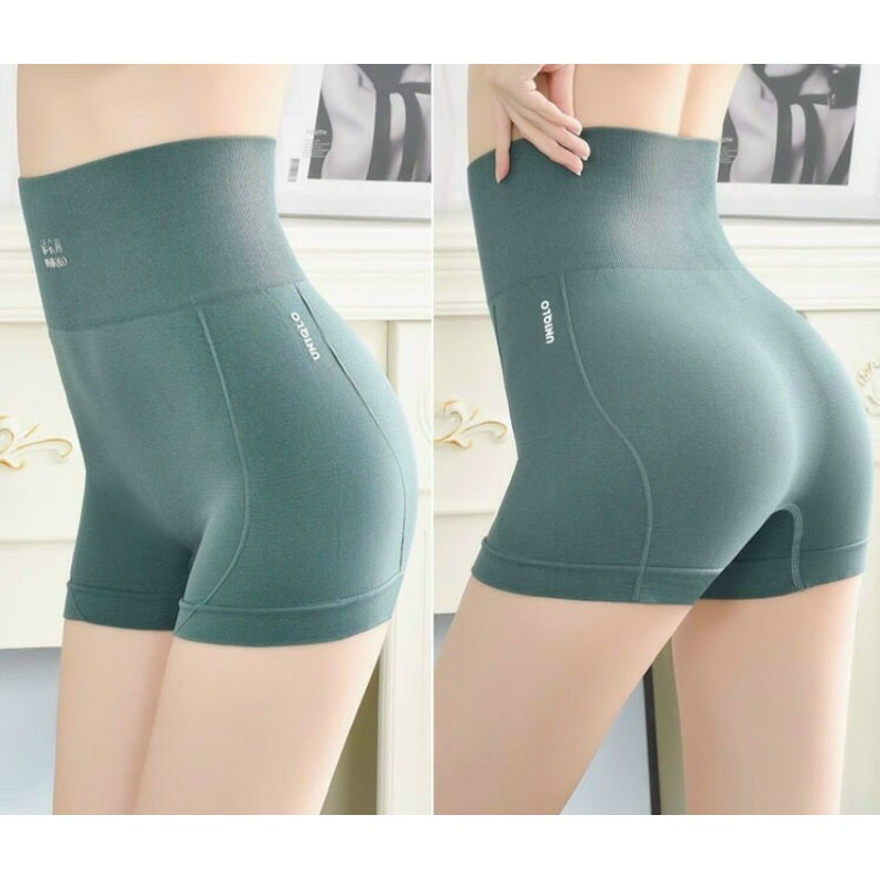 Quần đùi tập gym nữ lưng cao che bụng - quần short tập yoga nữ - Q02