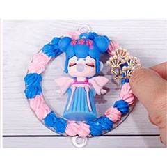 Vòng Treo Trang Trí Thủ Công Sáng Tạo Tự Trang Trí Keo Kem DIY Handmade
