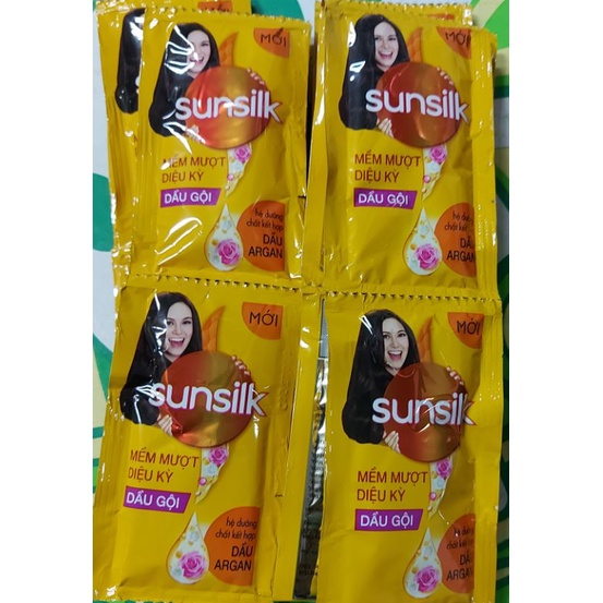 Dầu gội Sunsilk Mềm mượt diệu kì 6g ( 10 gói )