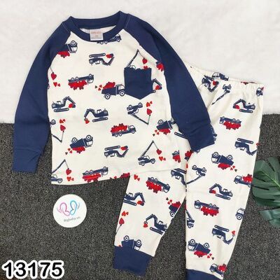 BỘ DÀI THUN GYMKIDS NHIỀU MẪU CHO BÉ TRAI 9-22KG