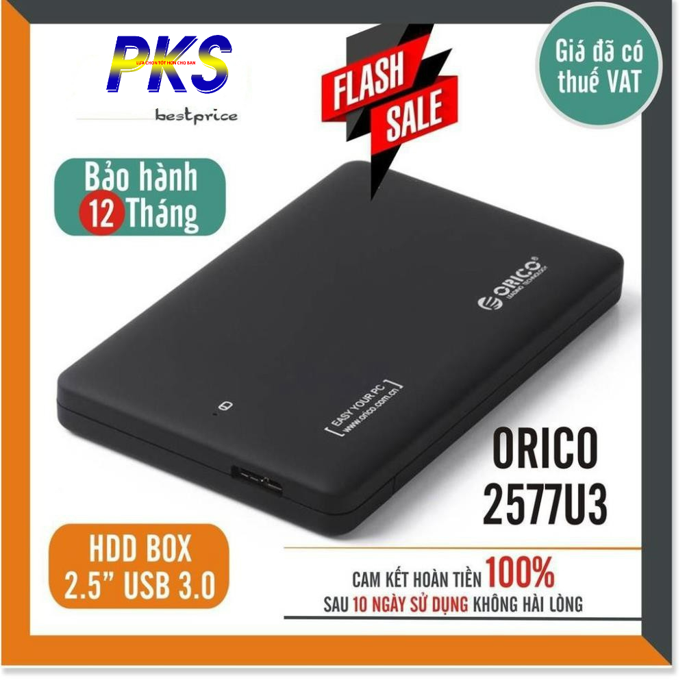 Box HDD 2.5 Inch chính hãng Orico 2577US3