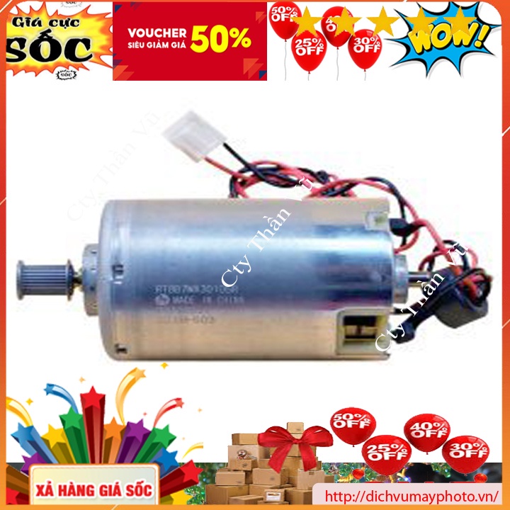 Motor chính máy in màu Epson R1800 R2400 1900 hàng bóc máy chuẩn bền đẹp bảo hành INECO
