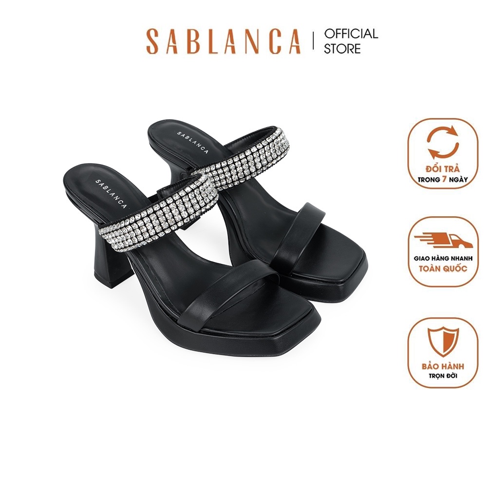Guốc nữ quai ngang đính cườm SABLANCA 5050GN0051