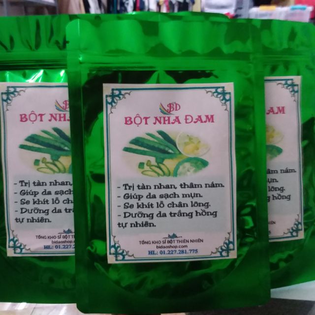 Bột nha đam nguyên chất