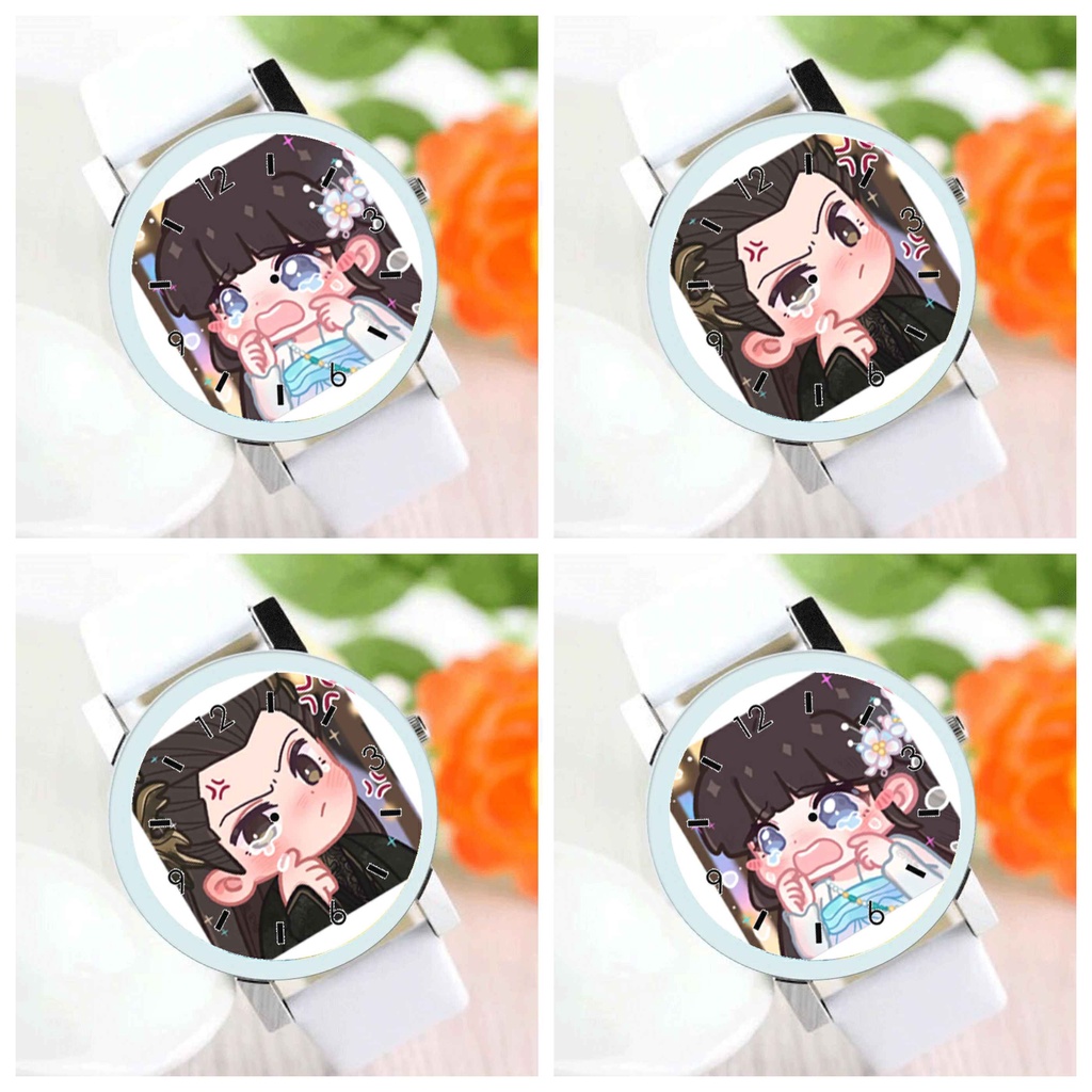 Đồng hồ đeo tay nam nữ in hình THƯƠNG LAN QUYẾT Vương Hạc Đệ x Ngu Thư Hân phim cổ trang quà tặng độc đáo