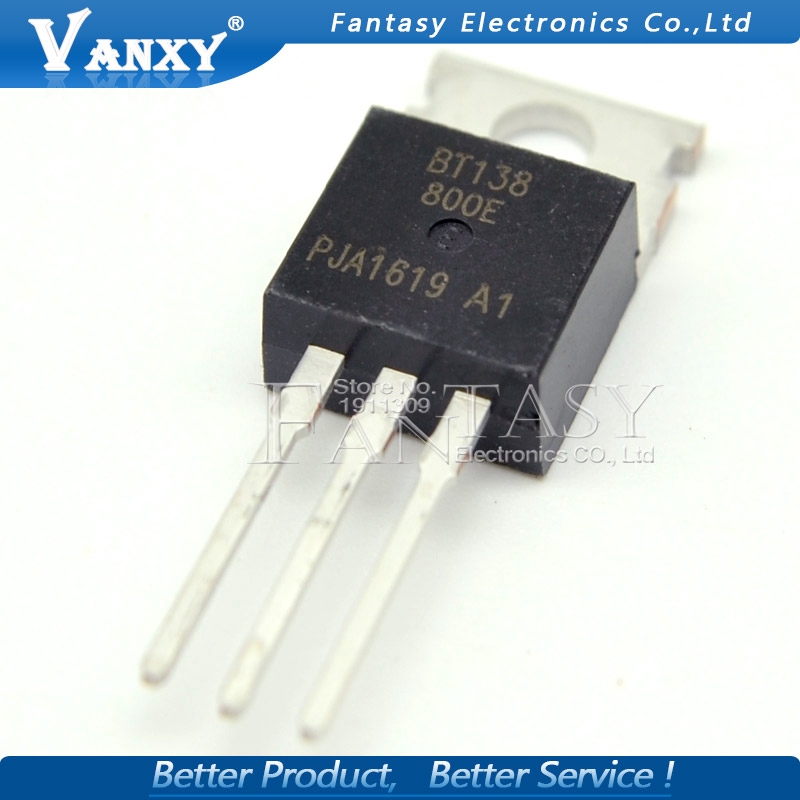 Bộ 10 Linh Kiện Điện Tử Bt138-800E To220 Bt138-800 To-220 Bt138 138-800e | BigBuy360 - bigbuy360.vn