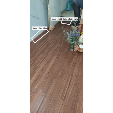 Nẹp kết thúc sàn nhựa-thanh dài 2,7m