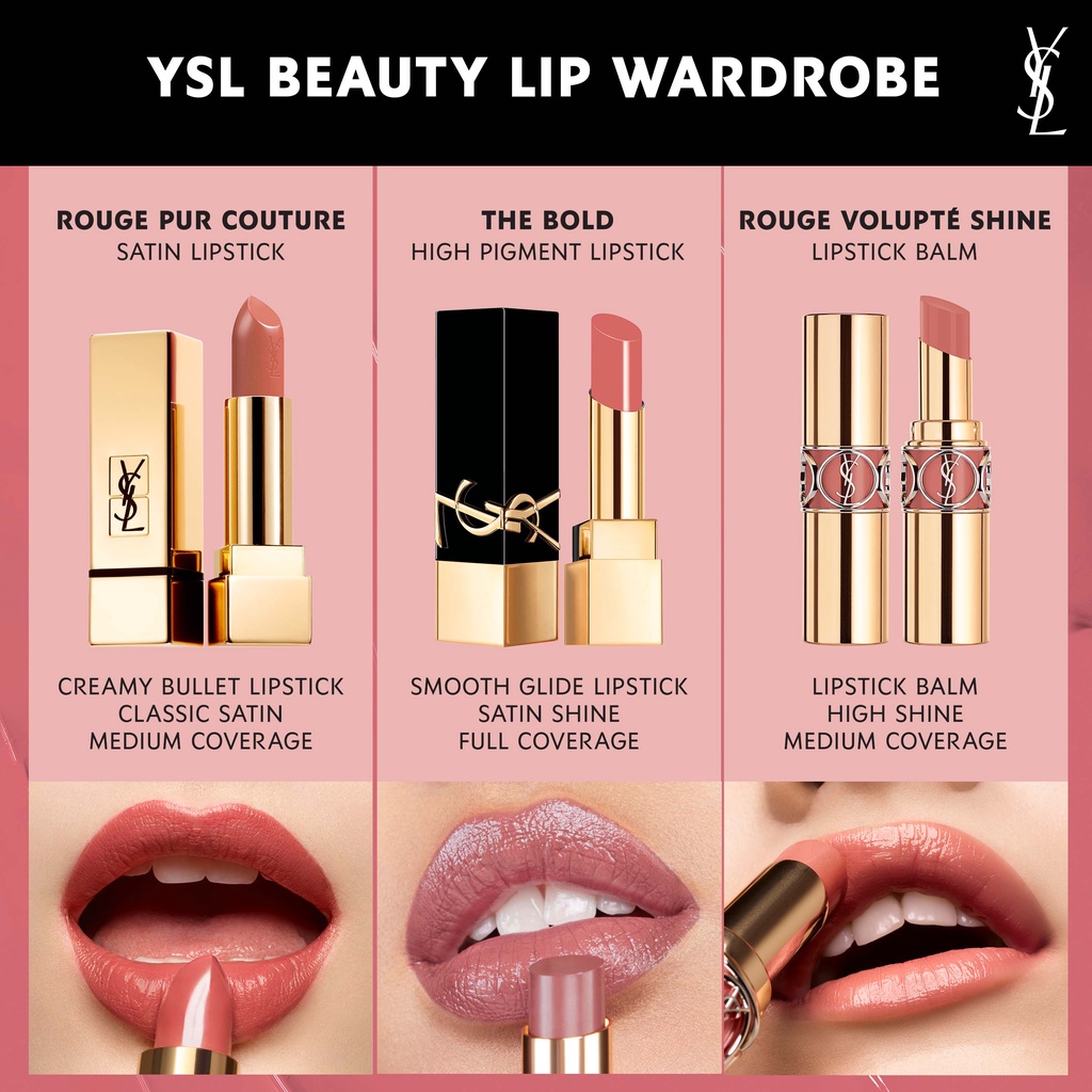 YVES SAINT LAURENT - Son thỏi YSL Rouge Pur Couture The Bold 3g