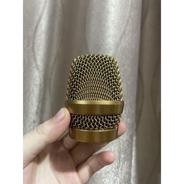 vỏ Mic S.hure UGX9II_ Vỏ Mic Kim Loại Vàng