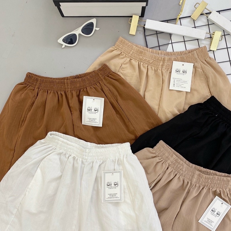 quần sooc cạp chun nhiều màu qs168 | BigBuy360 - bigbuy360.vn