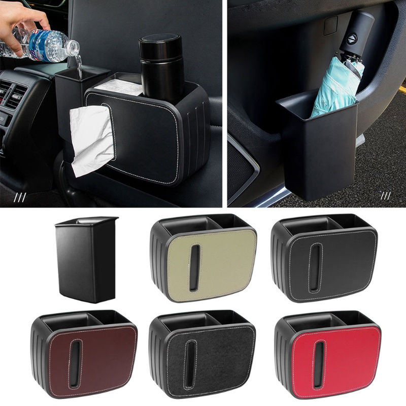 Thùng Đựng Rác Đa Năng Họa Tiết Khủng Long / Thỏ / Gấu Cho Xe Hơi