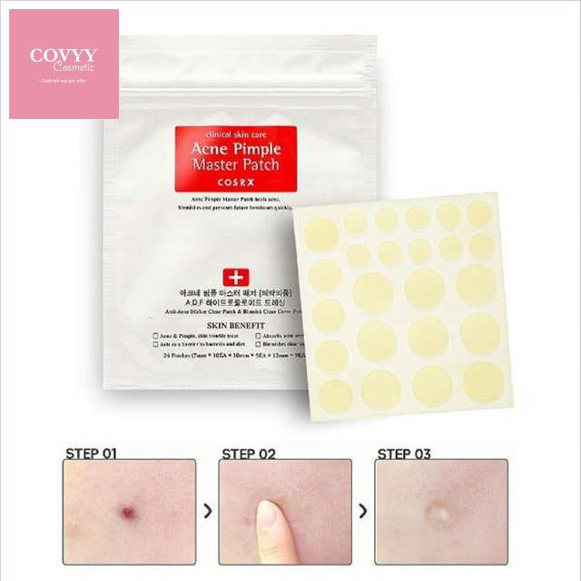 Dán mụn COSRX FREESHIPAcne Pimple Master Patch.