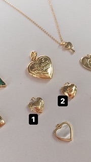 Dây mặt trái tim heart locket PN0015