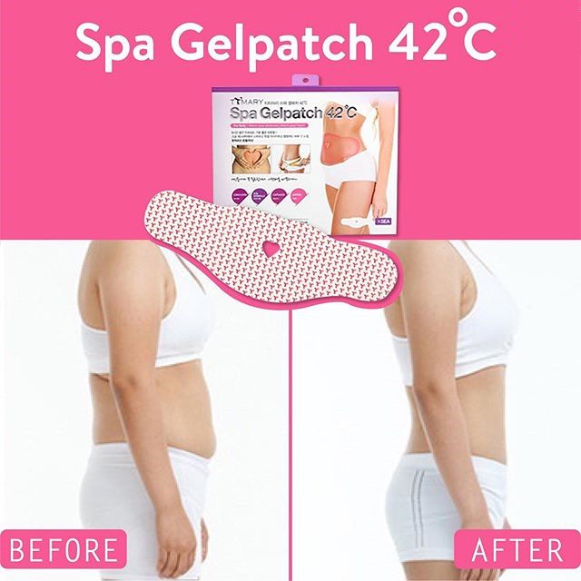 Miếng Dán Tan Mỡ Spa Gel Patch 42 Độ C Chính Hãng TTMARY