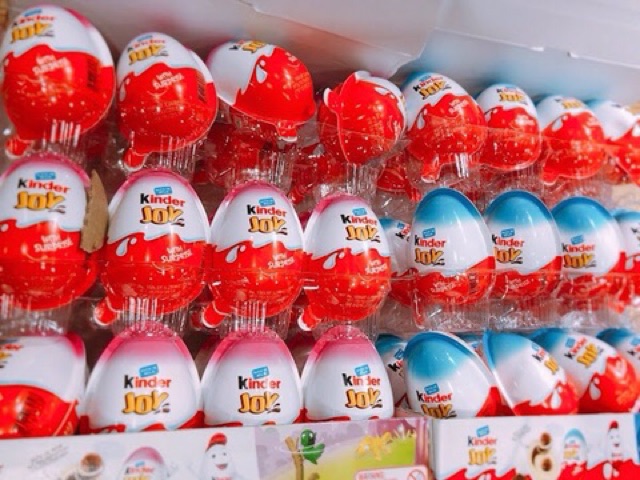 Trứng chocolate-đồ chơi Kinder Joy Ấn Độ, hộp 24 quả