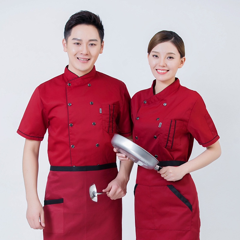 Áo đầu bếp CT09 nhập khẩu chất vải đẹp