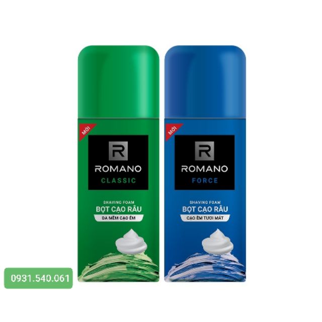 ROMANO_ BỌT CẠO RÂU 175ML.