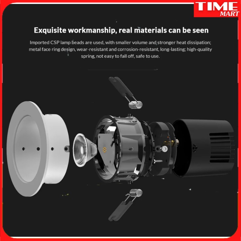 Đèn LED Spotlight/Downlight Âm Trần Thông Minh Xiaomi Yeelight M2  ,[TIME_MART siêu thị tiện ích gia đình]