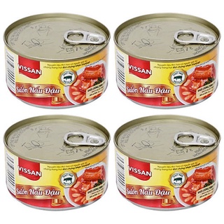 Combo 4 hộp sườn nấu đậu vissan hộp 170g