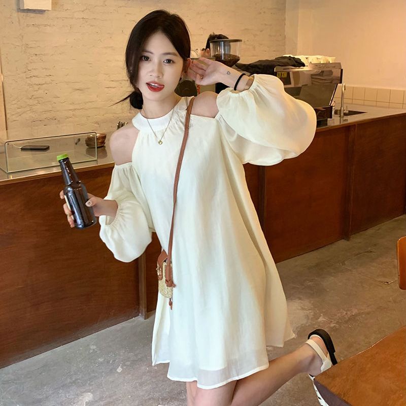 Đầm Midi Tay Dài Phong Cách Hàn Quốc Thời Trang Mùa Hè Mới 2022