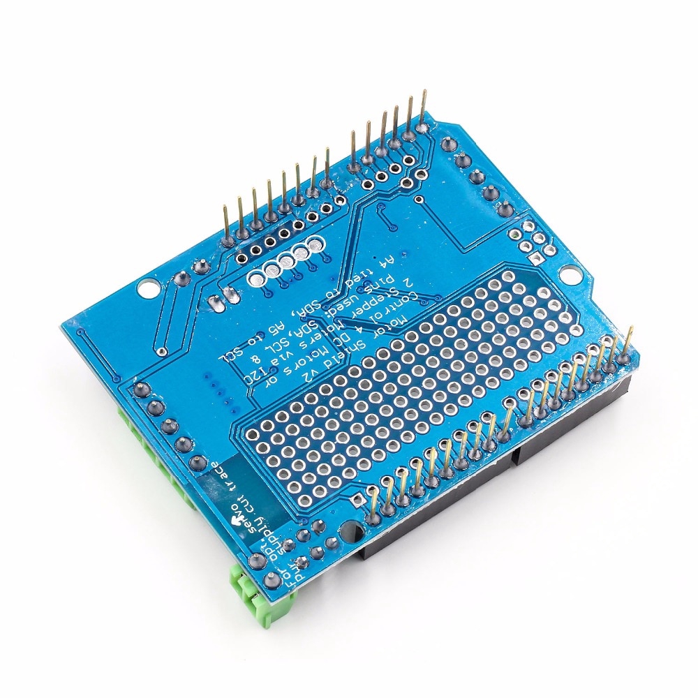 Bảng mạch điều khiển trợ lực động cơ bước PCA9685 PWM V2 PWM Uno Mega R3 L293D chuẩn IIC TB6612 | BigBuy360 - bigbuy360.vn