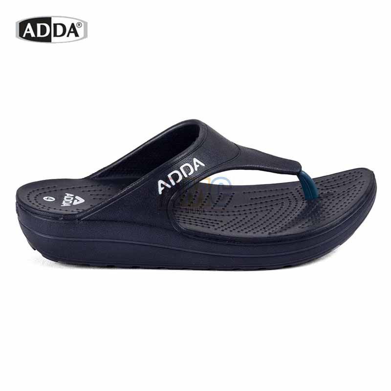 Dép xốp Thái Lan xỏ ngón nữ ADDA 54301 - XANH NAVY