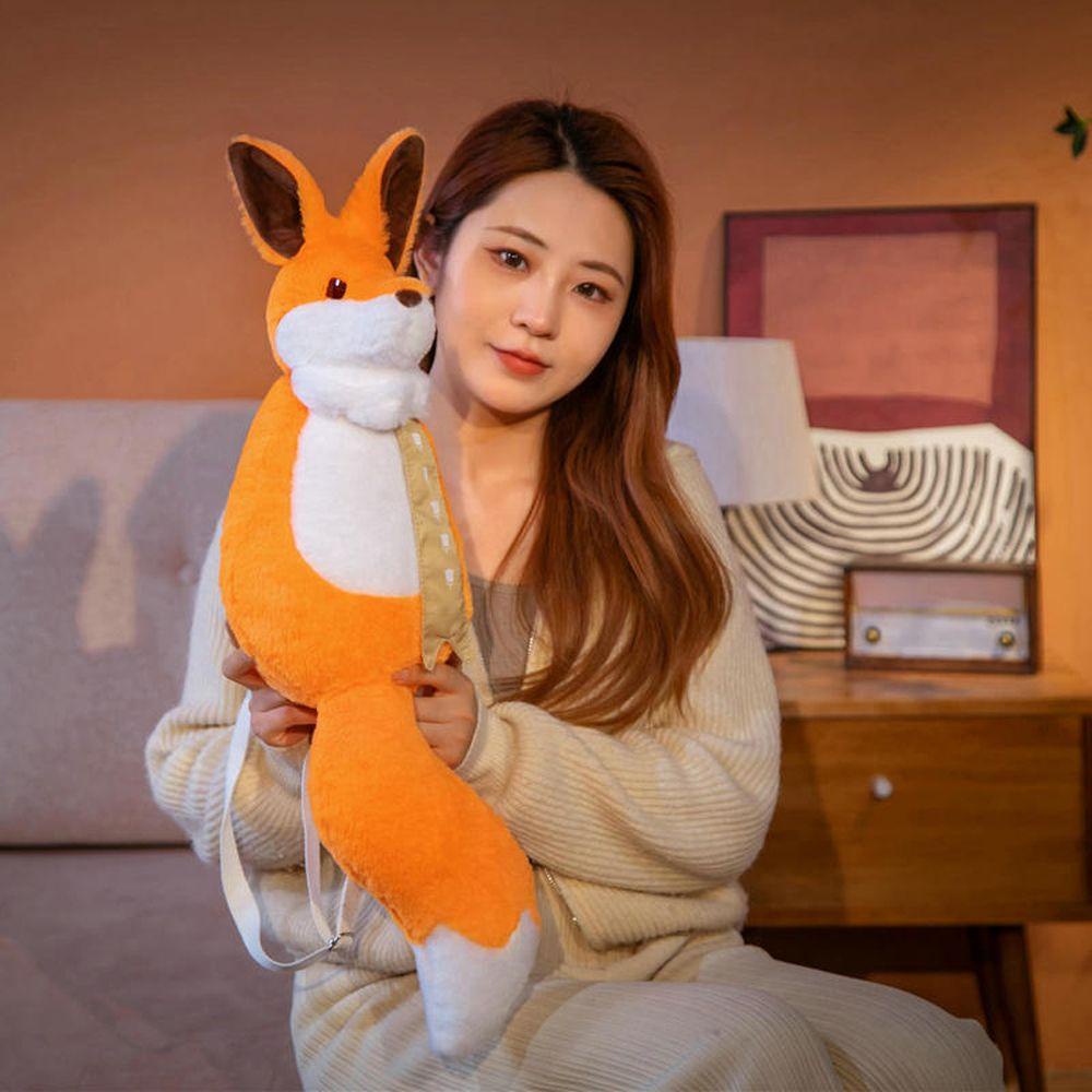 LANFY Ba Lô Lông Nhung Hình Thú Hoạt Hình Đáng Yêu Cho Bé