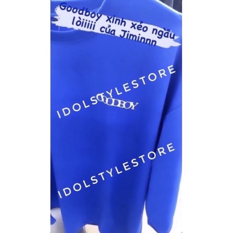Áo thun xanh gb như Jimin