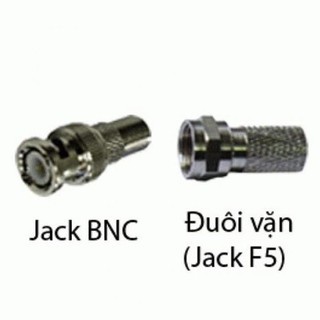 1 BỘ JACK BNC VÀ F5 CHO CAMERA TIVI LOẠI TỐT