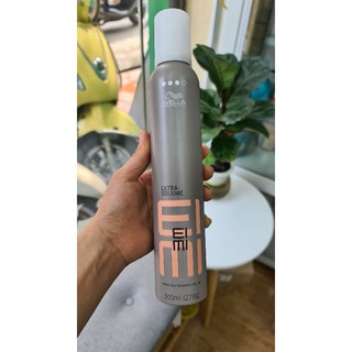 Bọt tạo độ phồng giữ nếp tóc Wella Extra Volume Styling Mousse 300ml - 500ml