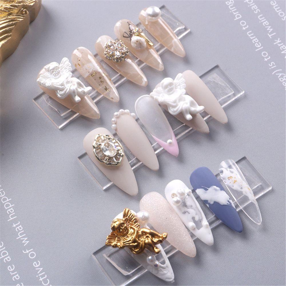 Set 10 Phụ Kiện Trang Trí Móng Nghệ Thuật Charms|Thiên Thần 3D Cổ Điển