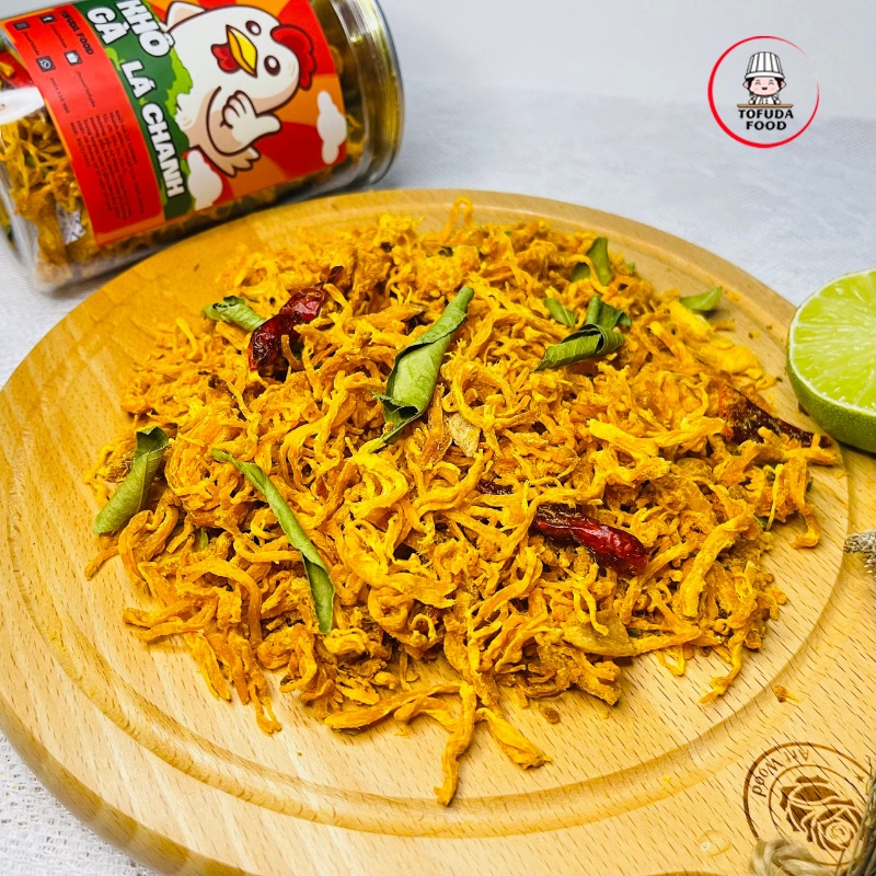Khô gà lá chanh 200g xé cay gà khô lá chanh thơm ngon rẻ  TOFUDA KG200 | BigBuy360 - bigbuy360.vn