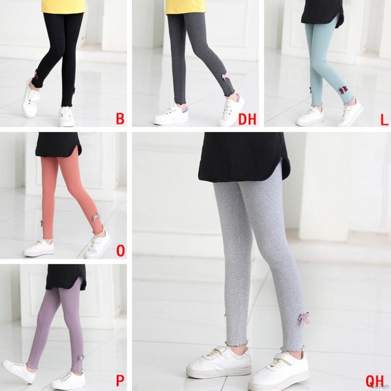 Quần Legging Họa Tiết Đối Xứng Cho Bé Gái 2-11 Tuổi