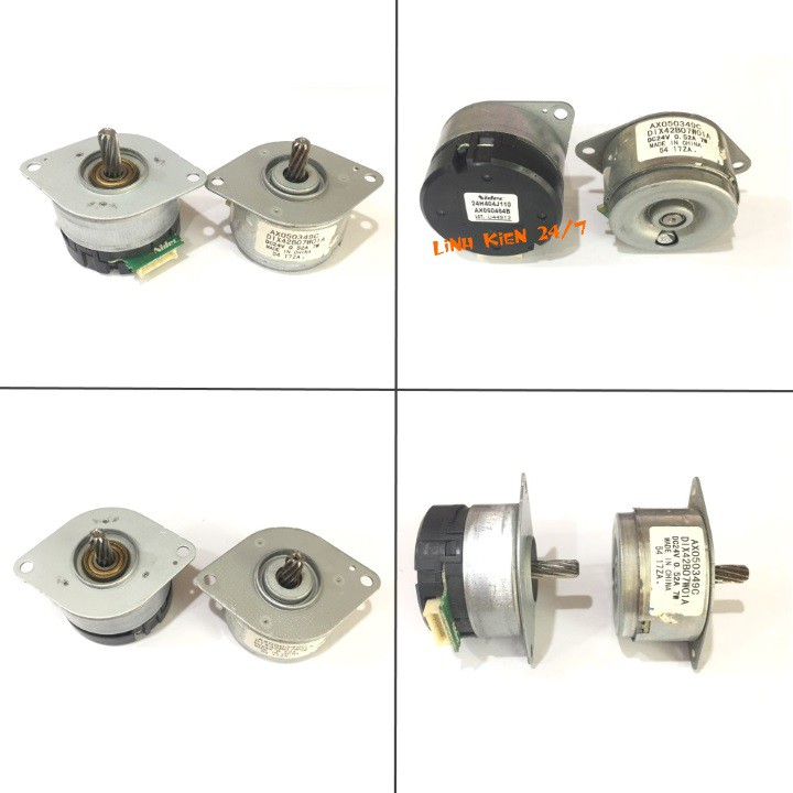 Động Cơ Brushless Không Chổi Than Chế Quạt 12V-24V 0.52A 7W Trục 6mm