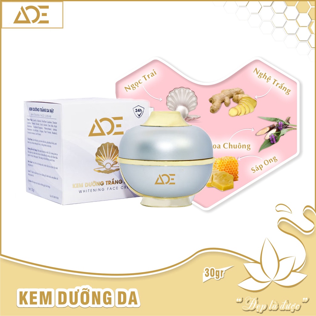 Kem ACE Ngọc Trai Dưỡng Trắng Da Mặt (30g)