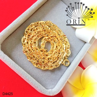 Dây chuyền dạng dây khế chập khóa tròn bền màu cao cấp Orin D4425