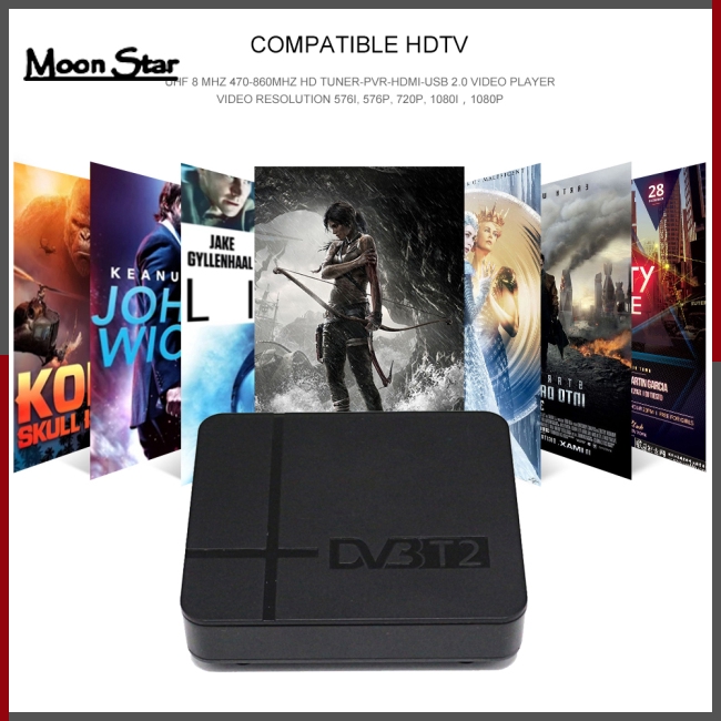 Tv box DVB-T2 K2 hỗ trợ xem Youtube H.264 MPEG-2/4 PVR hàng chất lượng cao