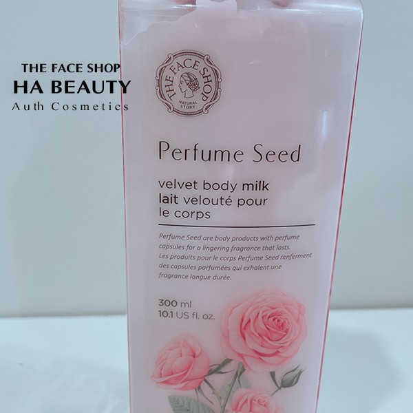 (Auth_Korea)Sữa dưỡng thể Trắng mềm mịn da Hương Nước Hoa VELVET Perfume Seed Body Milk | BigBuy360 - bigbuy360.vn