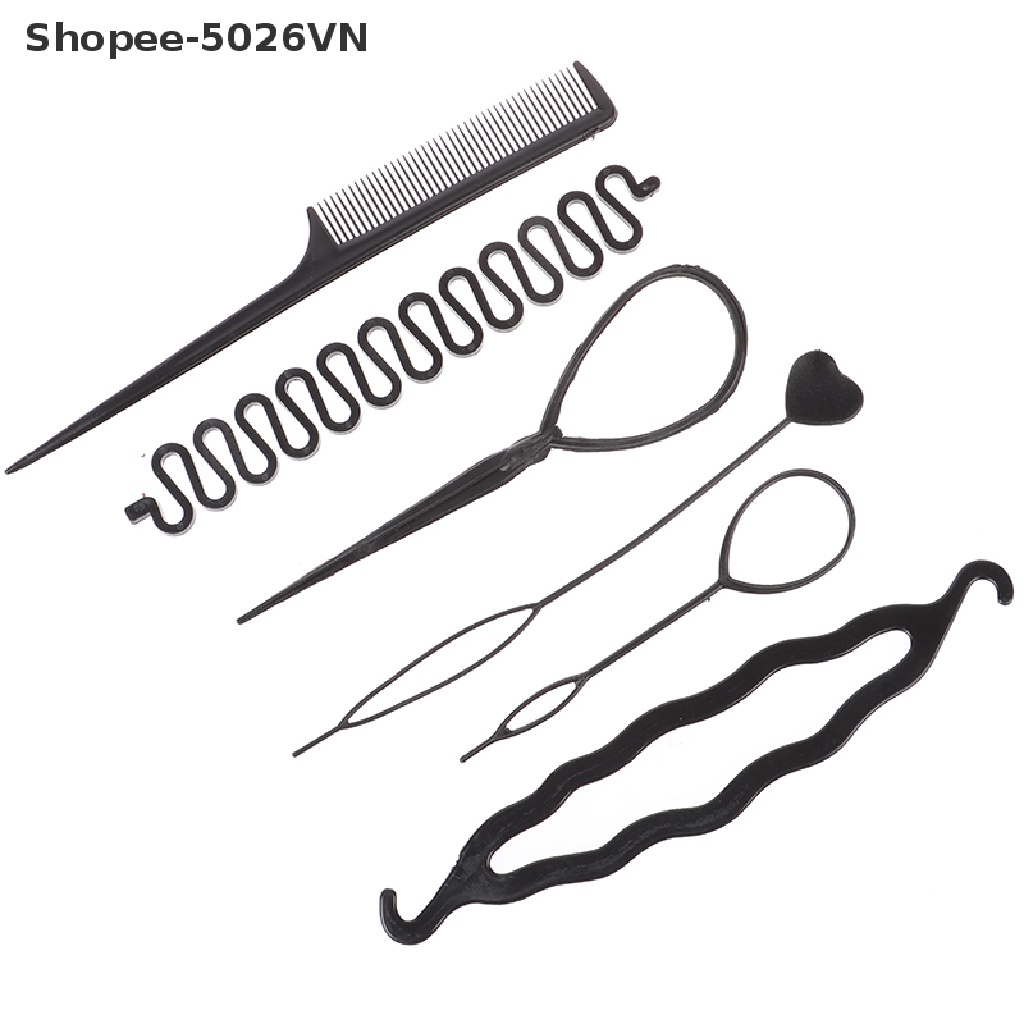 Bộ 6 Dụng Cụ Bện Tóc Bảo Vệ An Toàn Cho Trẻ Em