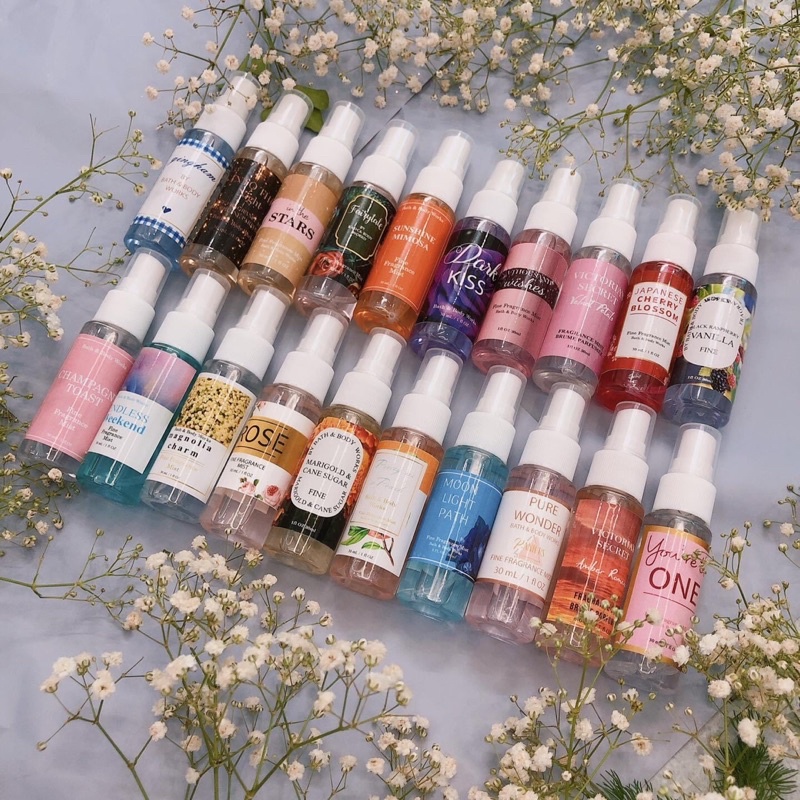 Xịt thơm toàn thân Bath& Body Wokrs , Victoria 30ml