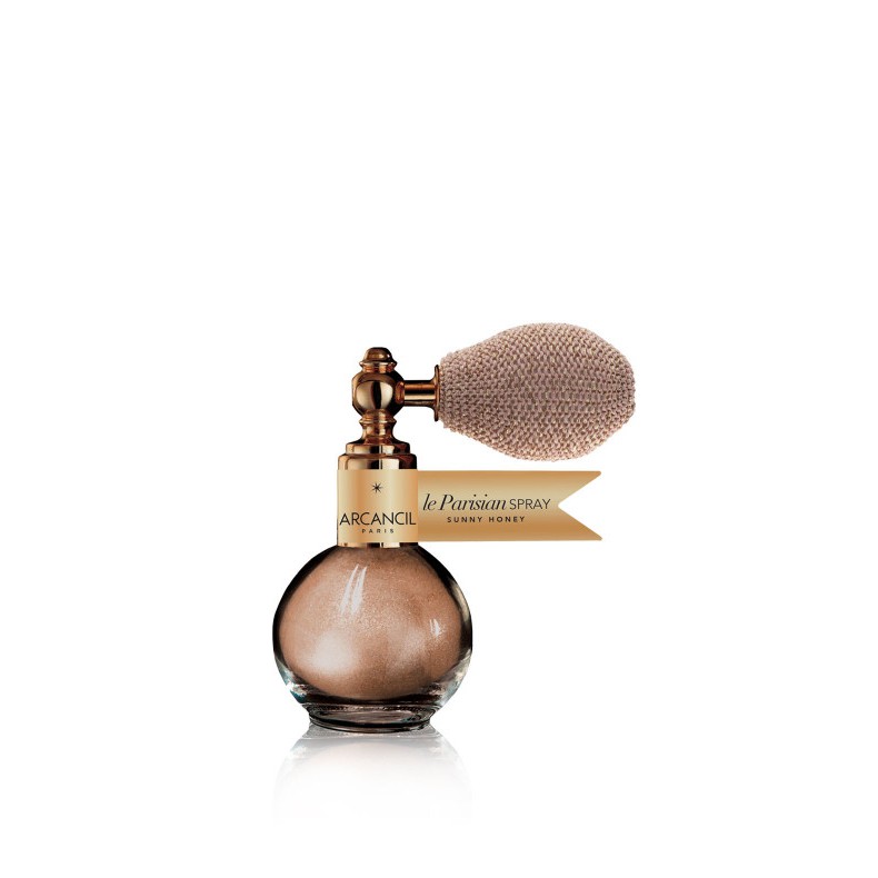 Xịt nhũ kim tuyến Arcancil Parisian Spray Shimmering powder Face, Cleavage and hair 3.5g | BigBuy360 - bigbuy360.vn