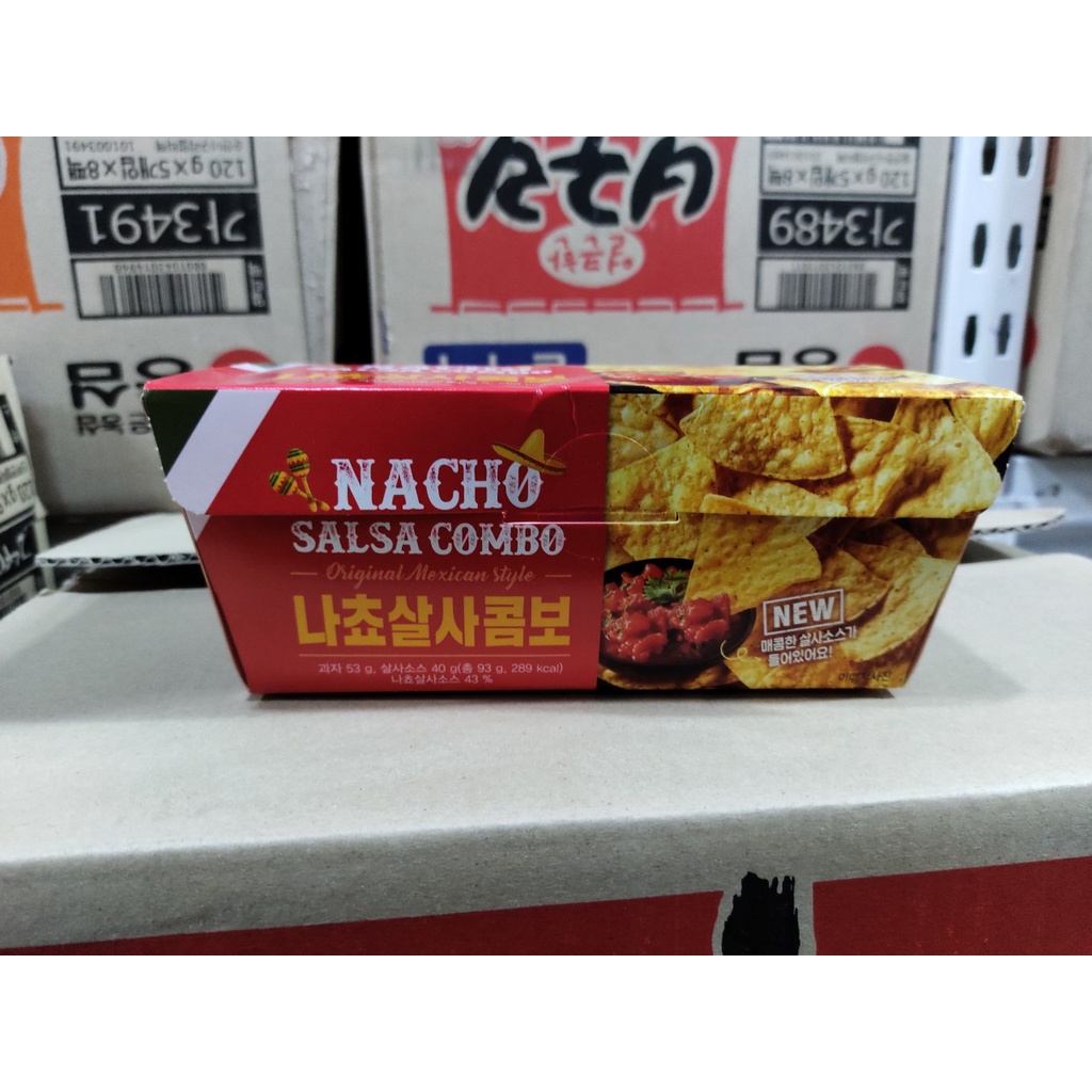 Combo snack nacho kèm sốt - 나쵸콤보