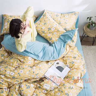 [COTTON TICI HOẠT TÍNH] BỘ CHĂN GA GỐI COTTON TICI HỌA TIẾT CAO CẤP (CHAT CHON MẪU)