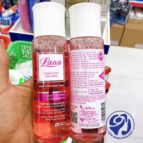 Nước hoa hồng LANA 150ml