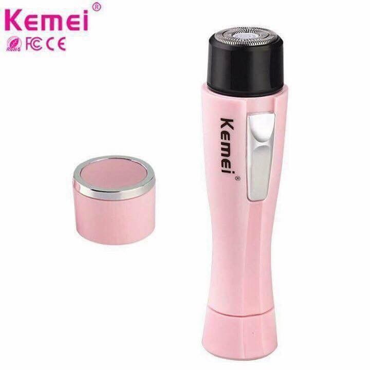 (TẶNG KÈM PIN)_MÁY CẠO LÔNG NÁCH KEMEI SHAVER FOR LADIES KM-1012 chuẩn