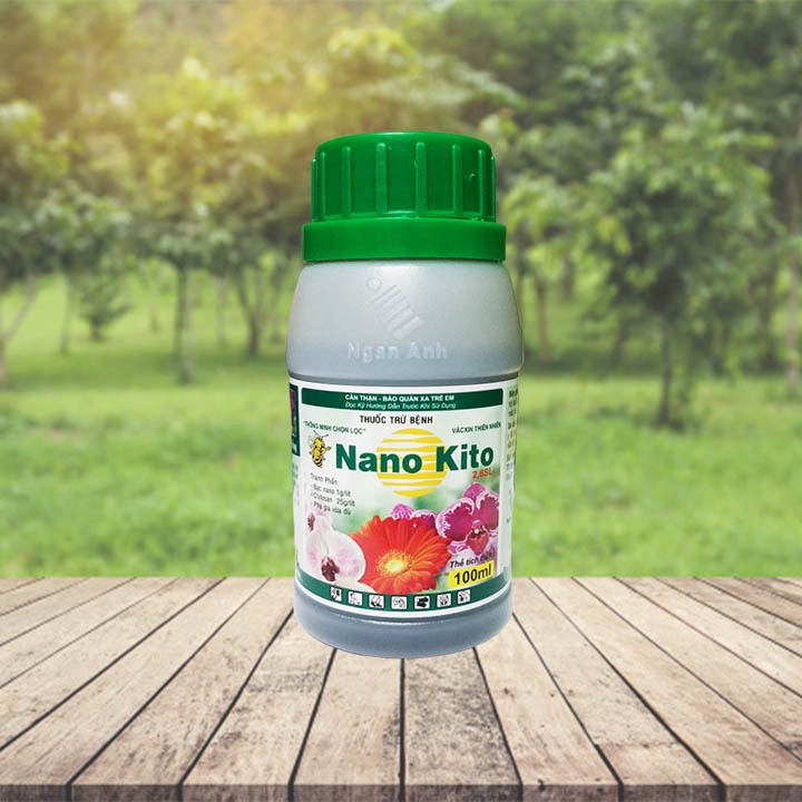 Nano Kito - thuốc đặc trị nấm hồng, tuyến trùng chai 100ml
